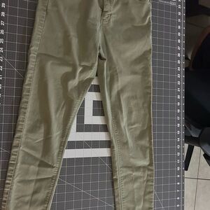 Forever 21 Olive Skinny Jeans
